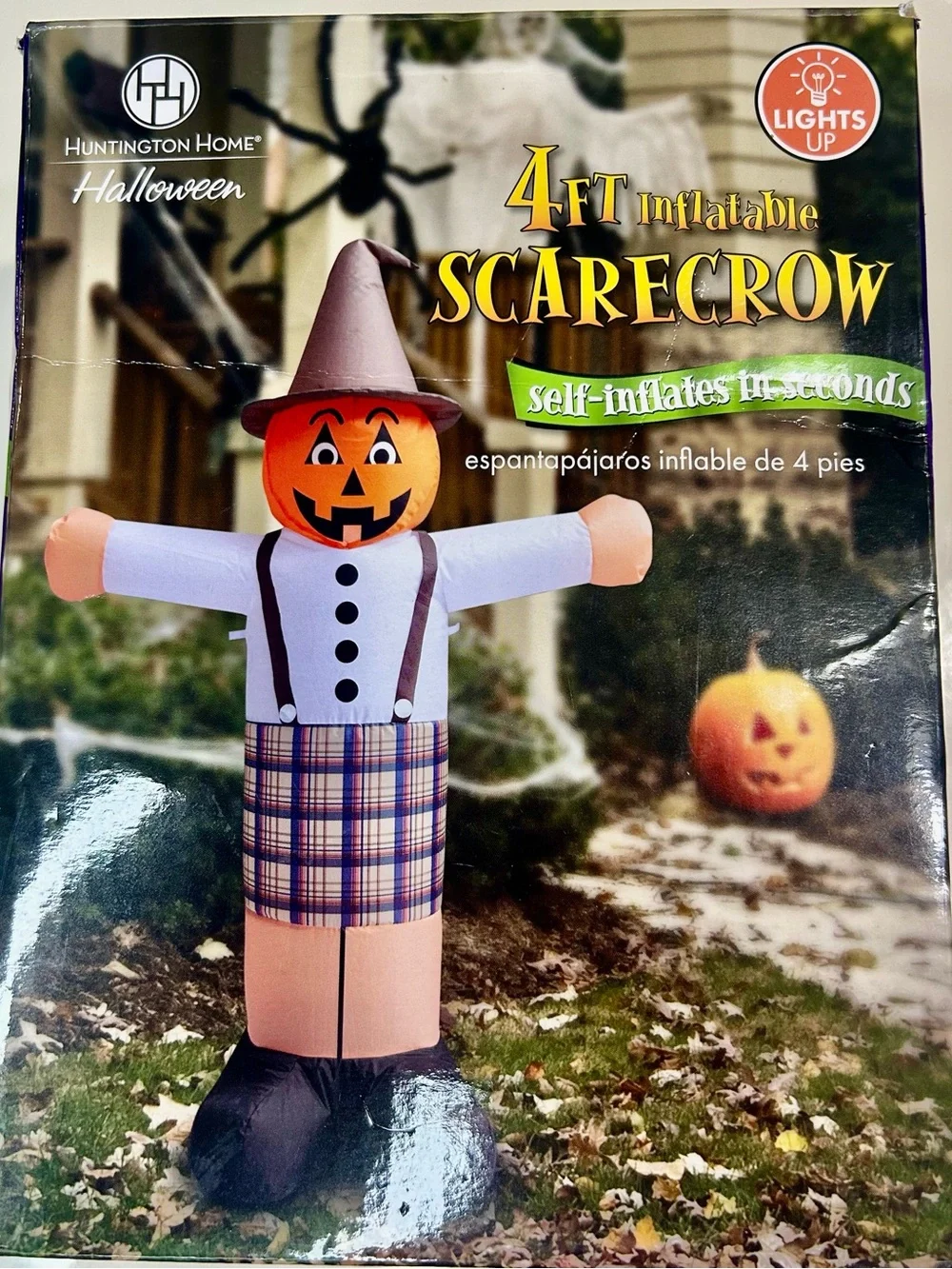 Huntington Home inflatable pumpkin